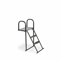 EXIT Trampoline platform met ladder voor framehoogte van 65-80cm