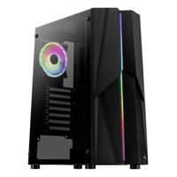 AeroCool Mecha-G-BK-v2 Midi-tower PC-behuizing Zwart - thumbnail