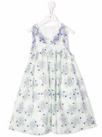 Chloé Kids robe évasée à fleurs - Tons neutres - thumbnail