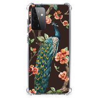 Samsung Galaxy A72 4G/5G Case Anti-shock Pauw met Bloemen