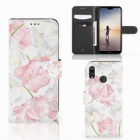 Huawei P20 Lite Hoesje Lovely Flowers