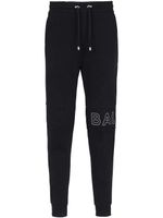 Balmain pantalon de jogging à lien de resserrage - Noir - thumbnail