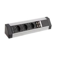 V-Dock DATA SMALL - 3x230V / 2xRJ45