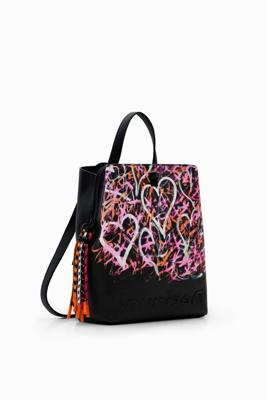 Kleine rugzak met harten