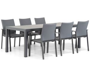 Lifestyle Rome/Residence 220 cm dining tuinset 7-delig