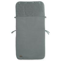 Jollein Voetenzak Brick fluweel stormgrijs