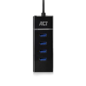 ACT Connectivity USB-C Hub 3.2 met 4 USB-A poorten usb-hub