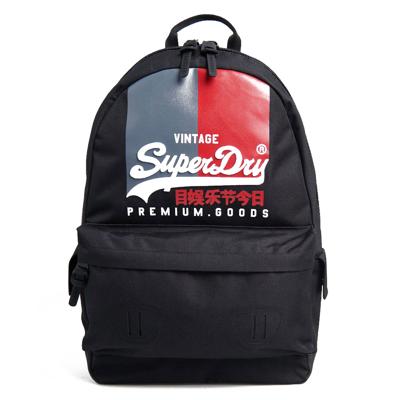 Superdry Montana Vintage Logo Backpack Black Superdry Montana Vintage Logo Backpack Black