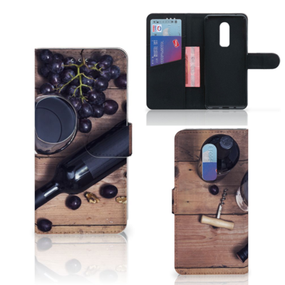 OnePlus 6 Book Cover Wijn