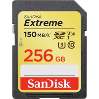 Sandisk 256GB 150MB/s Extreme UHS-I SDXC Geheugenkaart SDSDXV5-256G