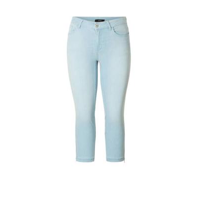 Yest skinny capri jeans Ivana bleached blue denim