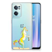 OnePlus Nord CE 2 5G Telefoonhoesje met Naam Horse Color