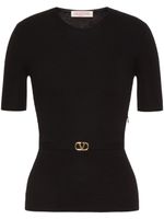 Valentino Garavani pull VLogo Signature en laine - Noir