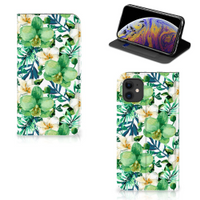 Apple iPhone 11 Smart Cover Orchidee Groen - thumbnail