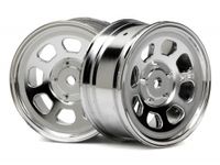 Stock car wheel 26mm chrome (1mm offset) - thumbnail