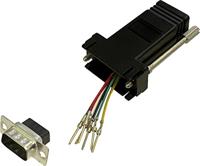 BKL Electronic 10121104 Adapter D-SUB-stekker 9 pol. - RJ12-bus 1 st. Single