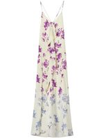 Jil Sander floral-print maxi dress - Blanc - thumbnail