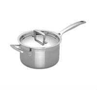 LE CREUSET - Magnetik - Steelpan met deksel 16cm 1,9L