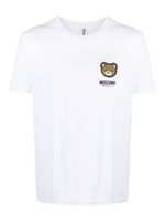 Moschino t-shirt à imprimé Leo Teddy - Blanc