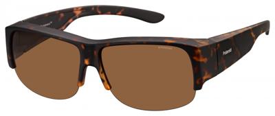 Polaroid zonnebril 9007/S V08/HE unisex square bruin/bruin