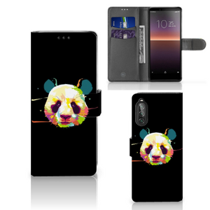 Sony Xperia 10 II Leuk Hoesje Panda Color