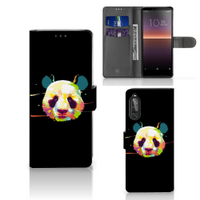 Sony Xperia 10 II Leuk Hoesje Panda Color - thumbnail