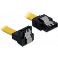 Delock 82800 SATA 6 Gb/s Kabel recht naar beneden haaks 20cm geel - thumbnail