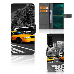 Sony Xperia 5III Flip Cover New York Taxi