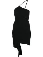 ANDREĀDAMO robe-body à design asymétrique - Noir