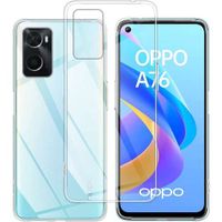 OPPO A76 | A96 TPU Siliconen Back Cover Transparant