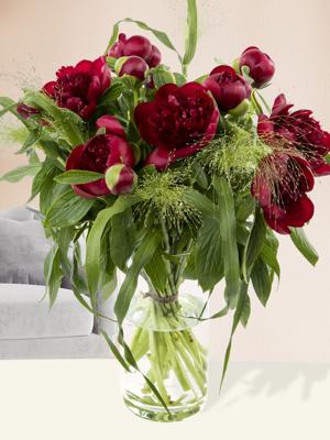 10 rode pioenrozen - Red Charm