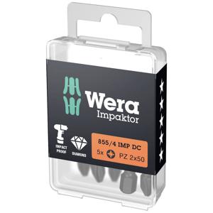 Wera 855/4 IMP DC PZ DIY schroevendraaierbit 5 stuk(s)