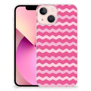 iPhone 13 mini TPU bumper Waves Pink