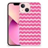 iPhone 13 mini TPU bumper Waves Pink - thumbnail