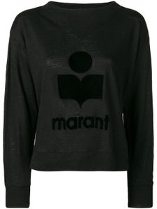 MARANT ÉTOILE t-shirt Kilsen à logo imprimé - Noir