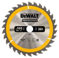 DeWalt Accessoires Cirkelzaagblad 165x20x30t - DT1935-QZ - thumbnail