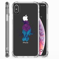 Apple iPhone X | Xs Stevig Bumper Hoesje Merel - thumbnail