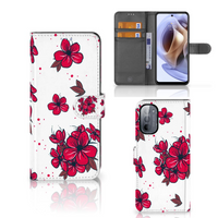 Motorola Moto G31 | G41 Hoesje Blossom Red