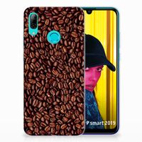 Huawei P Smart 2019 Siliconen Case Koffiebonen