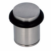 AMIG Deurstopper/deurbuffer - D32mm - inclusief schroeven - antiek messing   - - thumbnail