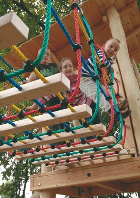 Touwbrug hangbrug 300cm Touwbrug hangbrug 300cm