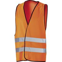 L+D Griffy 40961 Polyester waarschuwingsvest Maat=Unisize EN 471, Klasse 2 - thumbnail