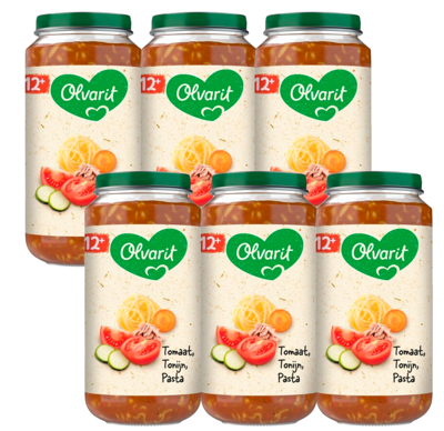 Olvarit 12+m Tomaat Witvis Pasta Olvarit 12+m Tomaat Witvis Pasta