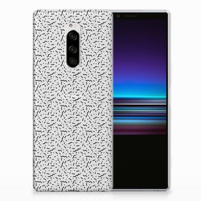 Sony Xperia 1 TPU bumper Stripes Dots