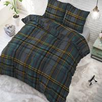 Sleeptime Elegance Tristan Blue Lits-jumeaux (240 x 200/220 cm + 2 kussenslopen)