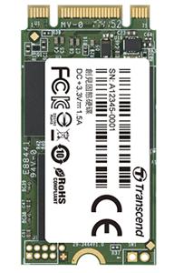 Transcend MTS400I 64 GB SATA M.2 SSD 2242 harde schijf SATA 6 Gb/s Industrial TS64GMTS400I