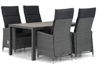 Garden Collections Madera/Young 155 cm dining tuinset 5-delig