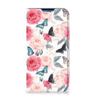 iPhone 14 Pro Smart Cover Butterfly Roses - thumbnail