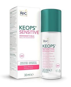 Keops deodorant roll on sensitive skin