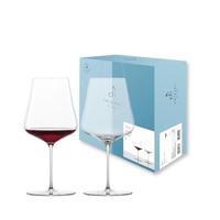 Zwiesel Glas Burgundy rode wijnglas Duo (set van 2), handgemaakte en machinale bordeauxglazen voor rode wijn, vaatwasmachinebestendige Tritan-kristalglazen (art. nr. 123471)